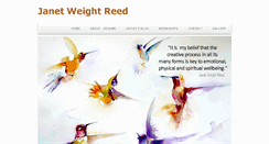 Desktop Screenshot of janetweightreed.co.uk